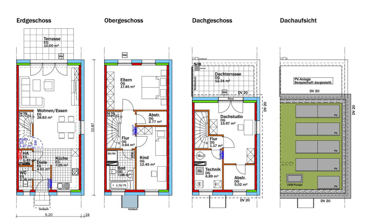 Grundriss EG-DG